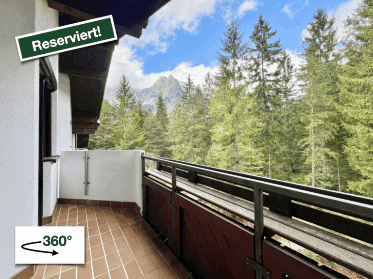 Reserviert! – Großzügige 4-Zimmer-Dachgeschosswohnung in ruhiger Lage von Leutasch